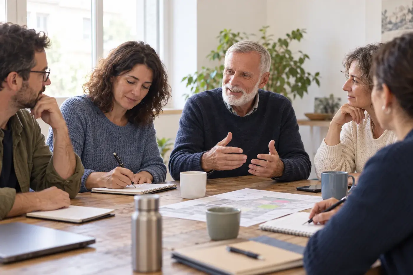 Reuniones de vecinos y asociaciones